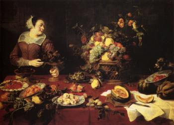 Frans Snyders : The Basket Of Fruit
